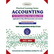 Padhuka's Practical Learning Series on Accounting for CA Foundation May 2024 Exam [New Syllabus 2023] by CA. G. Sekar | Commercial Law Publisher